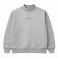 Heather Somber Mock-Neck