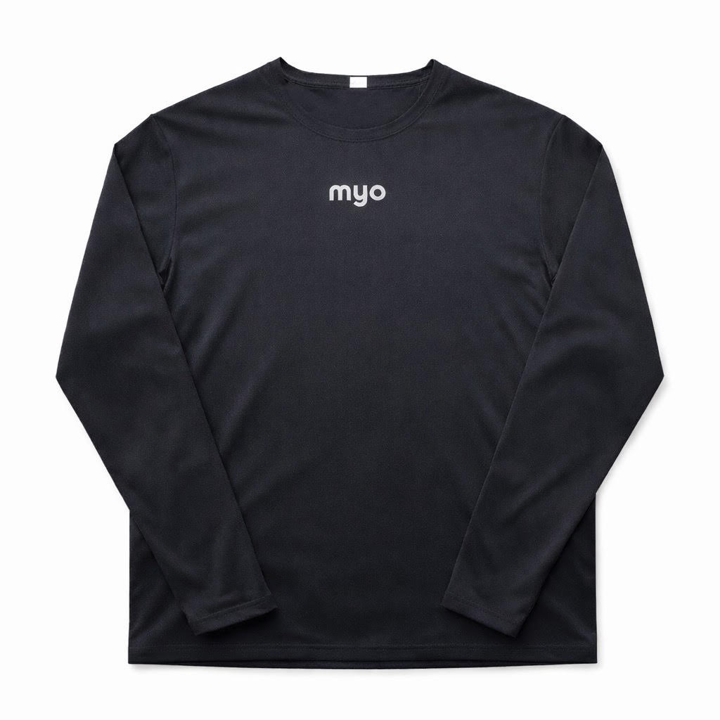 Black Reflective Endurance Long Sleeve